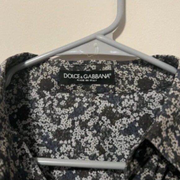 dolce & gabbana floral button down shirt - Picture 3 of 6